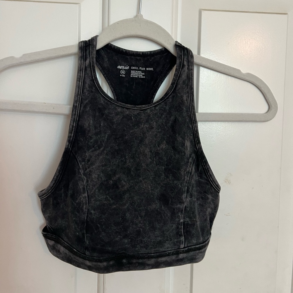 Sports bra.